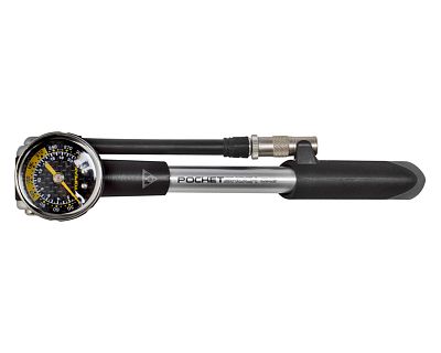 Превью  Велонасос TOPEAK Pocket Shock DXG для вилок/аморт портативный 20 атм. (300 psi)
